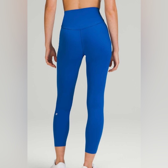 Lululemon Base Pace 25” running tights in symphony blue. Like new! Size 20. - Picture 2 of 9